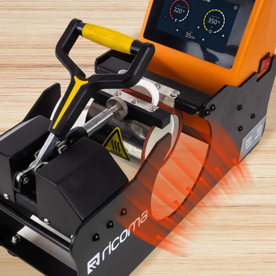 Prasa do Nadruku Kubków Ricoma - obrazek 6